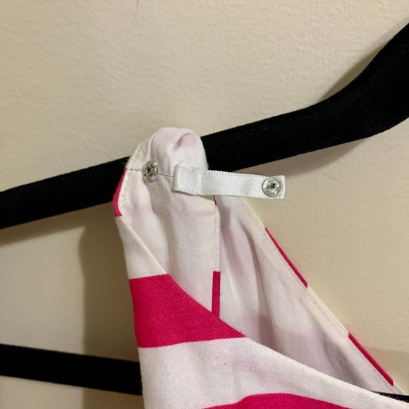 Lilly Pulitzer Pink & White Striped Party Dress - Picture 6 of 12